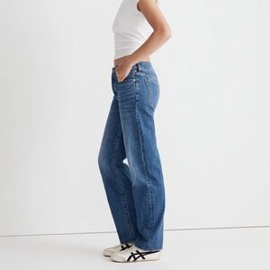 Madewell low slung straight jeans 26 palmina wash